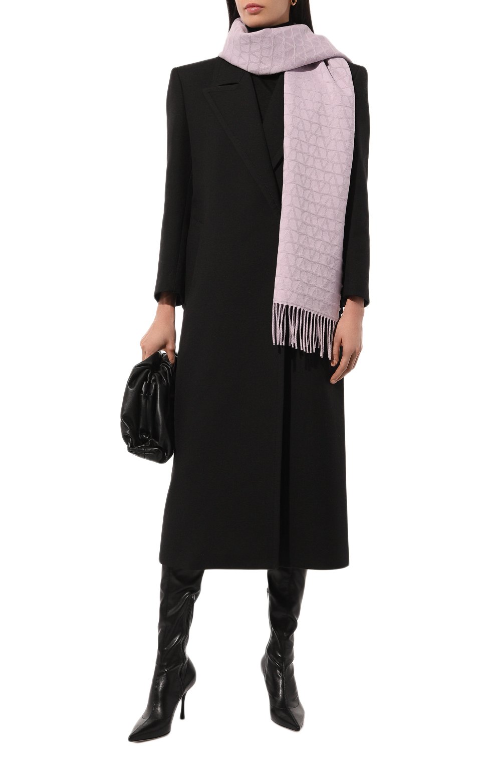 Шерстяной шарф VALENTINO, арт. 5W2ER028/ICM, фото 3