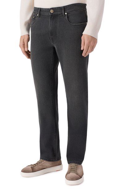 Джинсы CORNELIANI темно-серого цвета по цене 52050 руб., арт. 284JG4/2A20138, фото 3 Джинсы CORNELIANI, арт. 284JG4/2A20138, фото 3