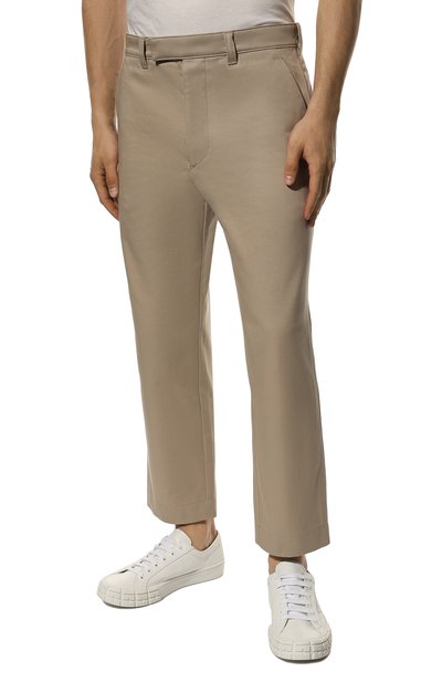 Хлопковые брюки PRADA, арт. SPH120-1YOK-F0F24-211, фото 3