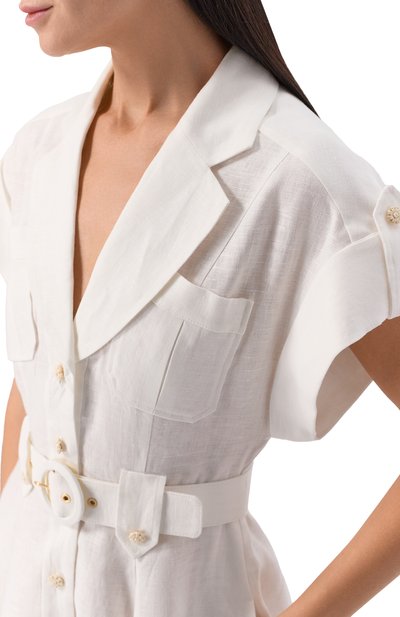 Льняное платье ZIMMERMANN, арт. 1010DRS261, фото 4