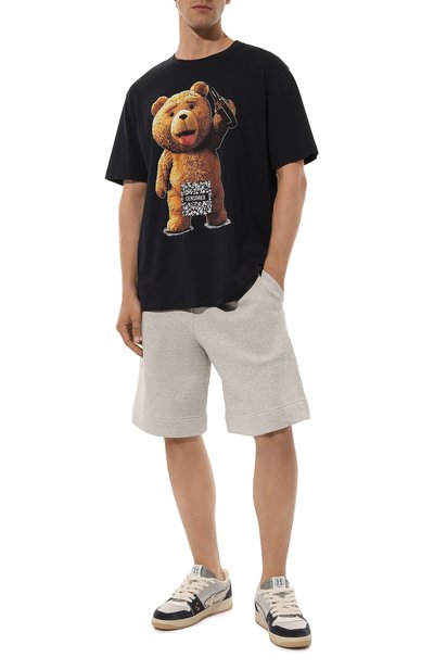 Хлопковая футболка BISIBIGLIO, арт. SEG TEDDY CENS, фото 2