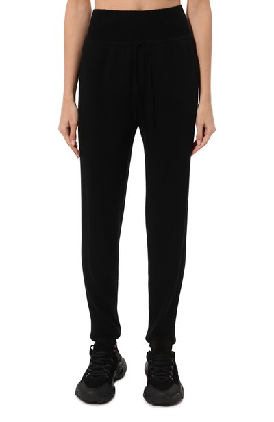 Кашемировые джоггеры FREEAGE черного цвета по цене 48500 руб., арт. FWW1910613BK, фото 3 Кашемировые джоггеры FREEAGE, арт. FWW1910613BK, фото 3