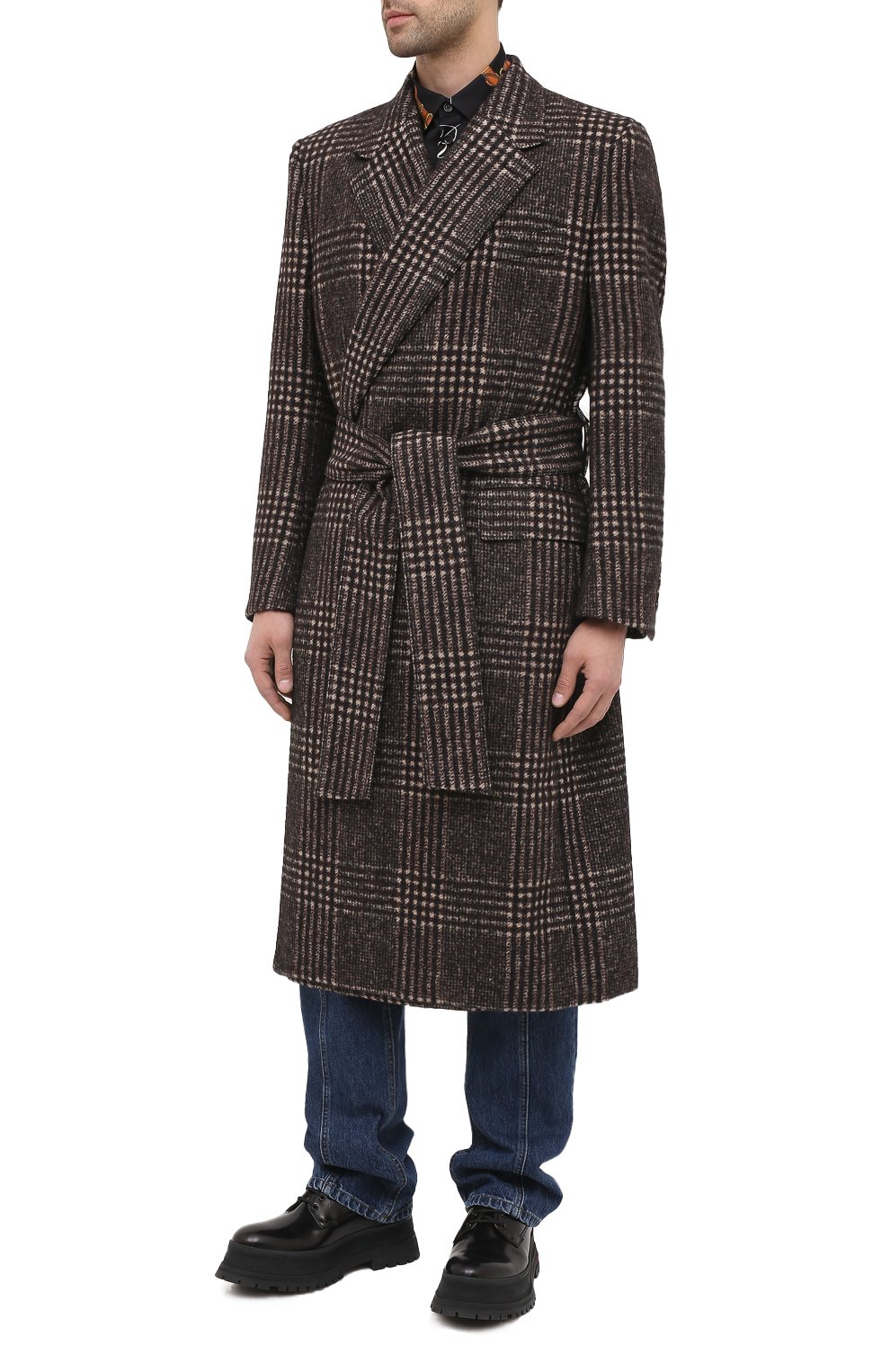 Шерстяное пальто DOLCE & GABBANA, арт. G024HT/FQMHZ, фото 3
