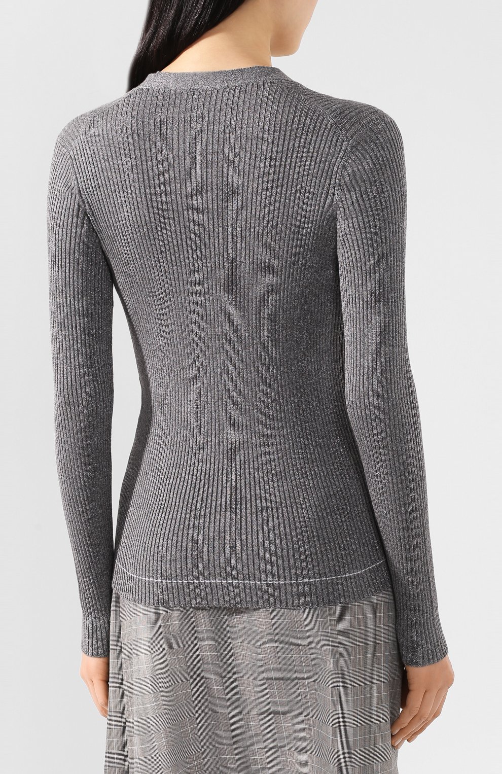 Кардиган из смеси шерсти и шелка PRADA, арт. P25H20-1UYM-F0480, фото 4