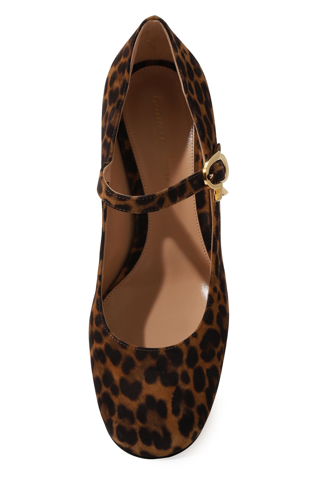 Замшевые туфли ribbon GIANVITO ROSSI, арт. G22101.45RIC.CMDALLP, фото 6