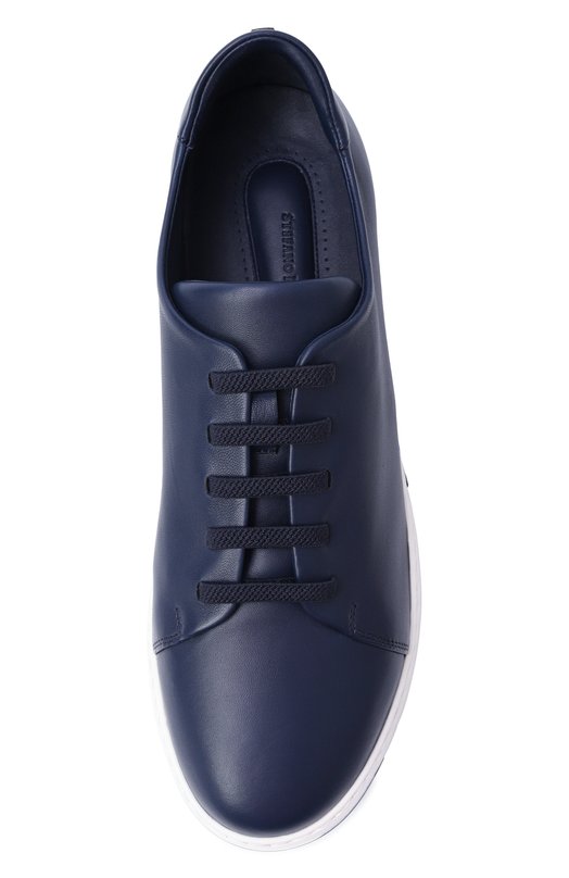 Кожаные кеды Stefano Ricci UC34G5285/NPS Синий  UC34G5285/NPS Фото 6