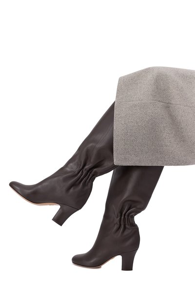 Кожаные сапоги jannette 70 FERRAGAMO, арт. 01K643/786, фото 2