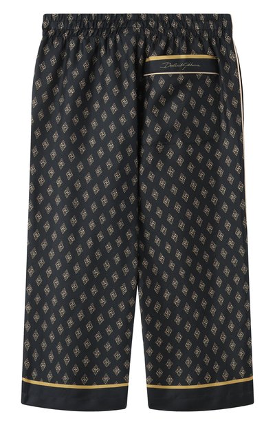 Шелковые брюки DOLCE & GABBANA, арт. L44P25/HI1VL/8-14, фото 2