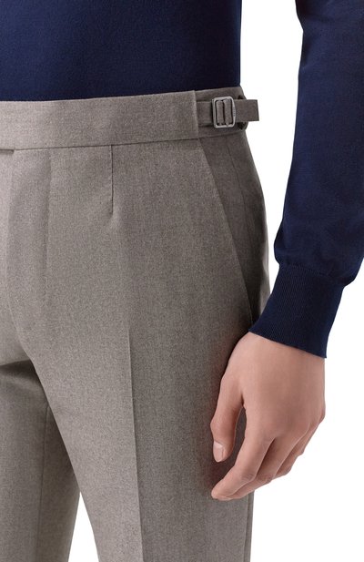 Шерстяные брюки ZEGNA, арт. 75A812/830F21A8, фото 5
