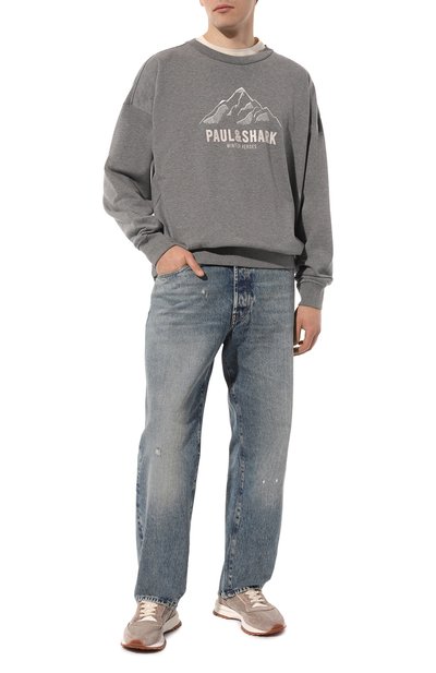 Хлопковый свитшот PAUL&SHARK, арт. 13311867, фото 2