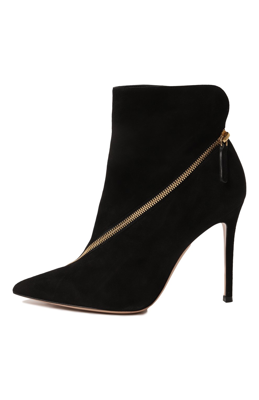 Замшевые ботильоны benet  GIANVITO ROSSI, арт. G73518.15RIC.CASNER0, фото 4