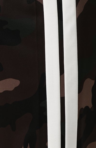 Брюки прямого кроя с камуфляжным принтом VALENTINO, арт. QV3RB0Q6MMZ, фото 5