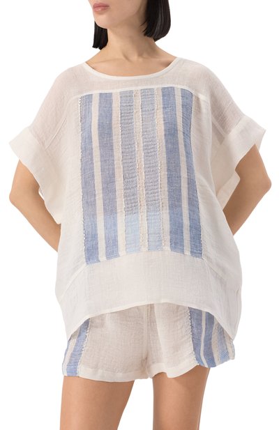 Льняной топ MAURIZIO, арт. W08452979, фото 3