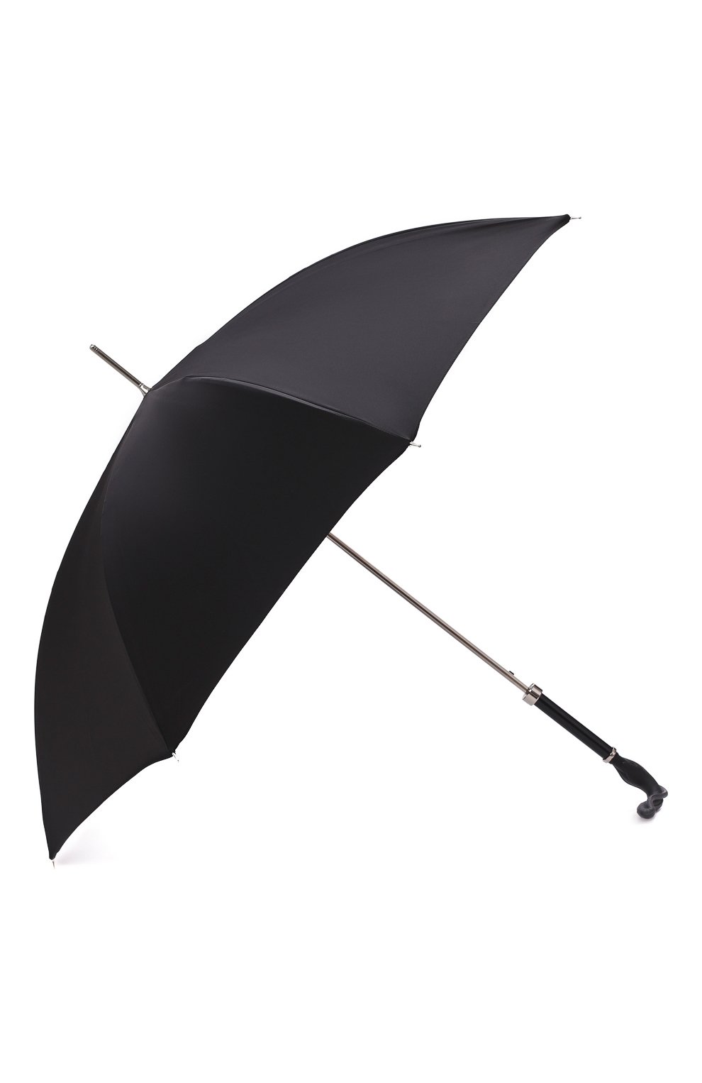 Зонт-трость PASOTTI OMBRELLI черного цвета по цене 18300 руб., арт. 478/RAS0 0XF0RD/18/W09, фото 2 Зонт-трость PASOTTI OMBRELLI, арт. 478/RAS0 0XF0RD/18/W09, фото 2