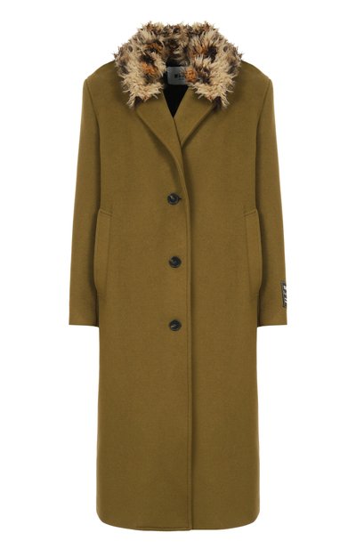 Женское шерстяное пальто MSGM, арт. 3941MDC15Y/257603