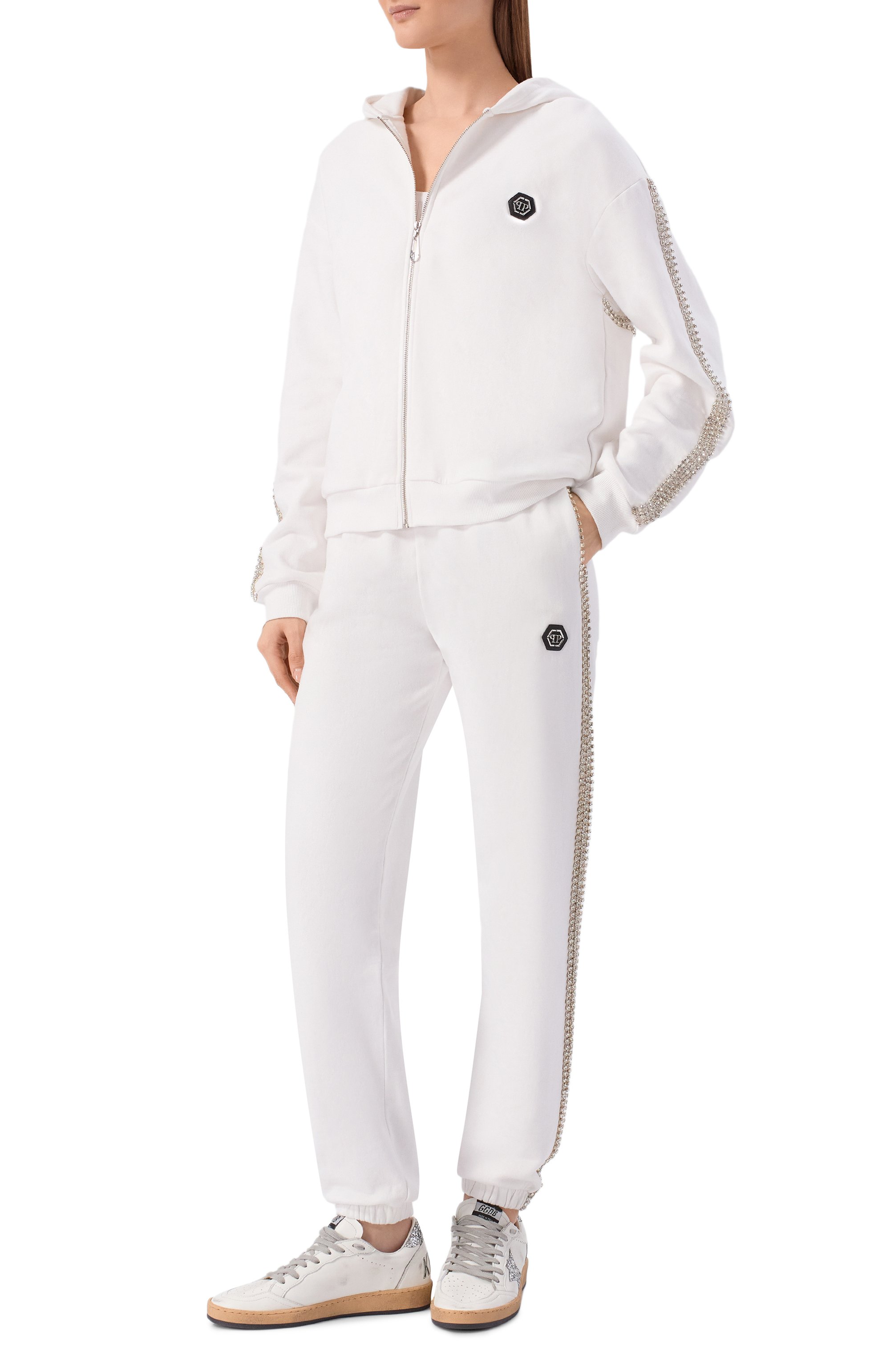 Хлопковая толстовка PHILIPP PLEIN, арт. SAFC WJB1930 PTE004N, фото 2