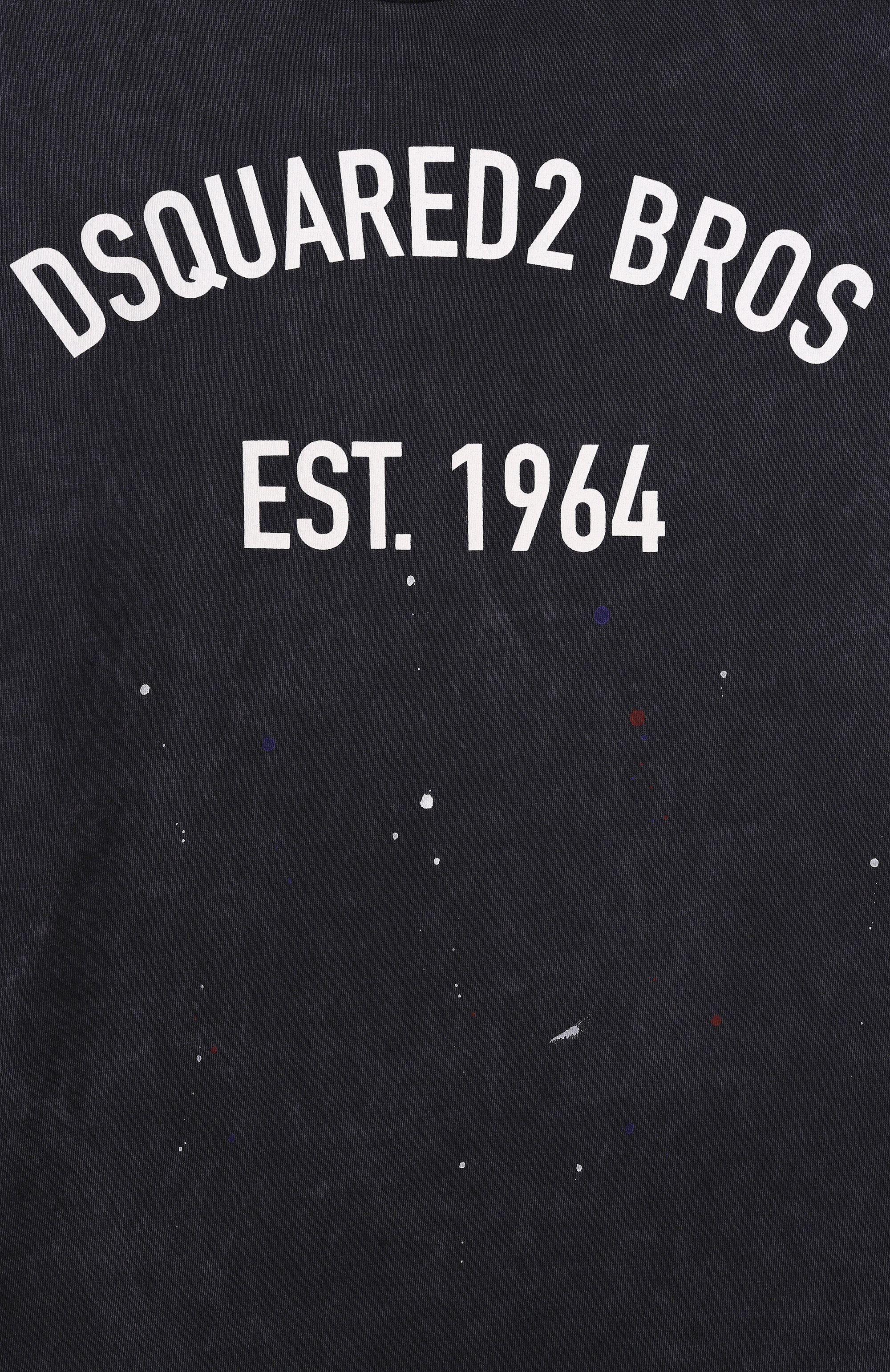 Хлопковая футболка DSQUARED2, арт. DQ3170/D0AG8, фото 3