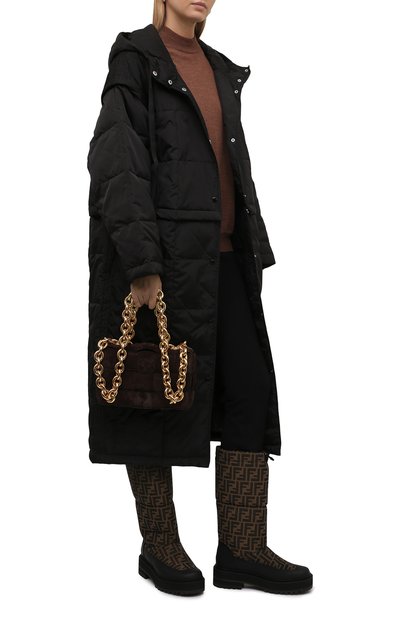 Текстильные сапоги FENDI, арт. 8U8182 AHGK, фото 2