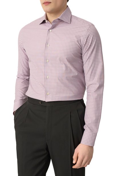 Хлопковая рубашка CANALI, арт. NCLX098/GR03304, фото 3