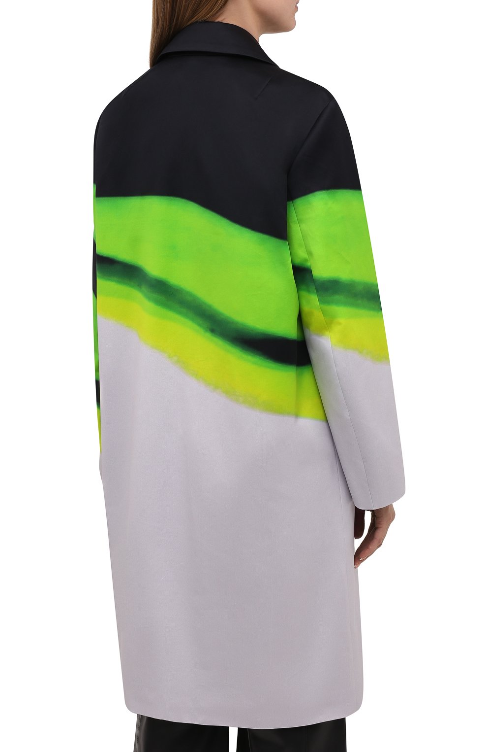 Хлопковое пальто DRIES VAN NOTEN, арт. 211-30232-2142, фото 4