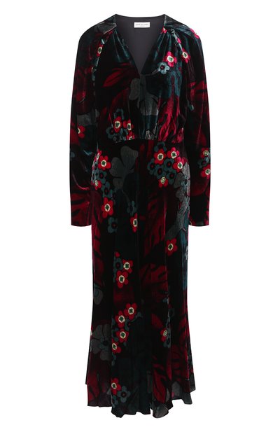 Женское платье из вискозы и шелка DRIES VAN NOTEN, арт. 202-18617-1009