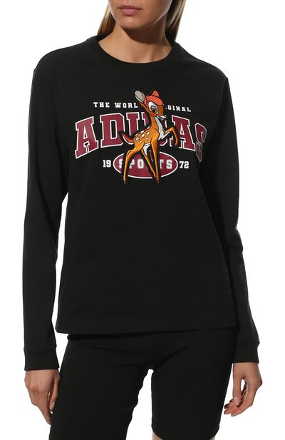 Хлопковый лонгслив ADIDAS ORIGINALS, арт. HE4782, фото 3