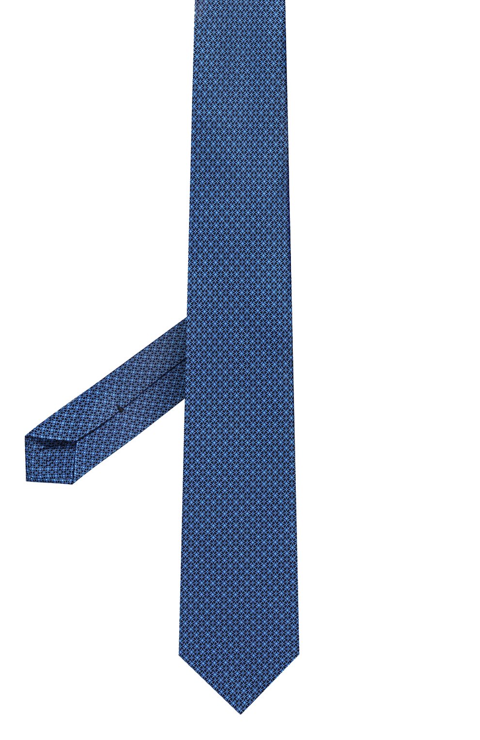 Шелковый галстук STEFANO RICCI голубого цвета по цене 29150 руб., арт. CXRS/49501, фото 3 Шелковый галстук STEFANO RICCI, арт. CXRS/49501, фото 3