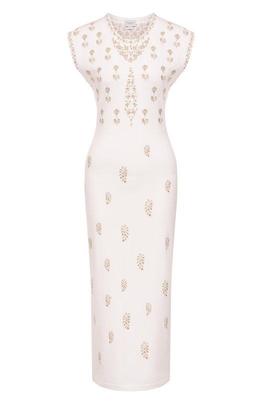 Платье из вискозы Giambattista Valli 25SSSVCM0152/16VIP Белый 25SSSVCM0152/16VIP