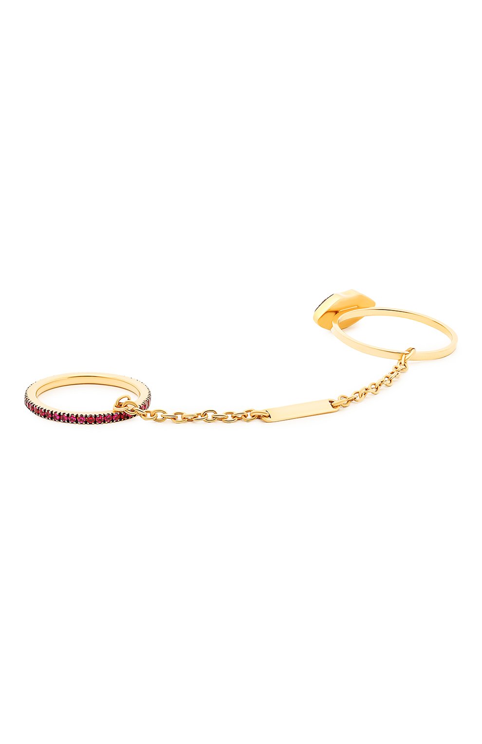 Кольцо DELFINA DELETTREZ бесцветного цвета по цене 429000 руб., арт. ANA1014.F, фото 2 Кольцо DELFINA DELETTREZ, арт. ANA1014.F, фото 2