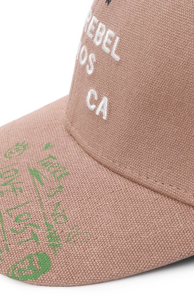 Хлопковая бейсболка DOMREBEL, арт. M SKETCH BUNNY/BASEBALL CAP, фото 3