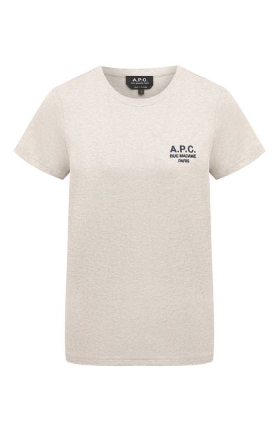 Женская хлопковая футболка A.P.C., арт. C0EZC-F26842