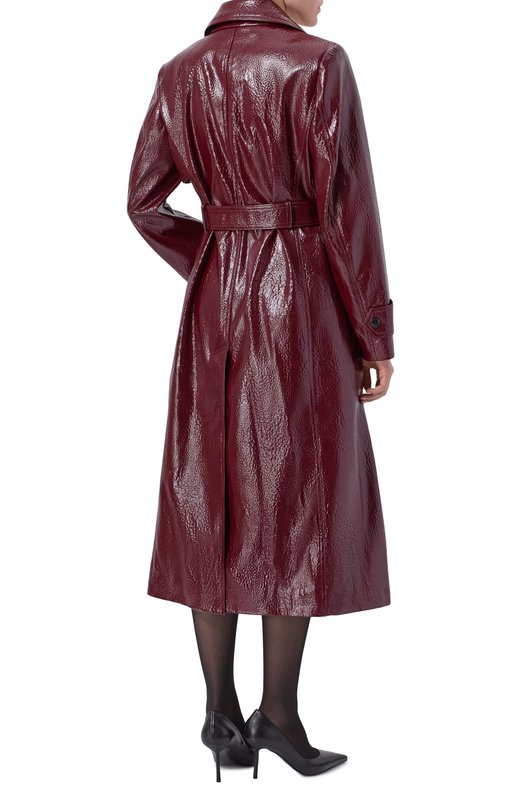 Тренч HUGO 50554264 Бордовый  50554264 Фото 4