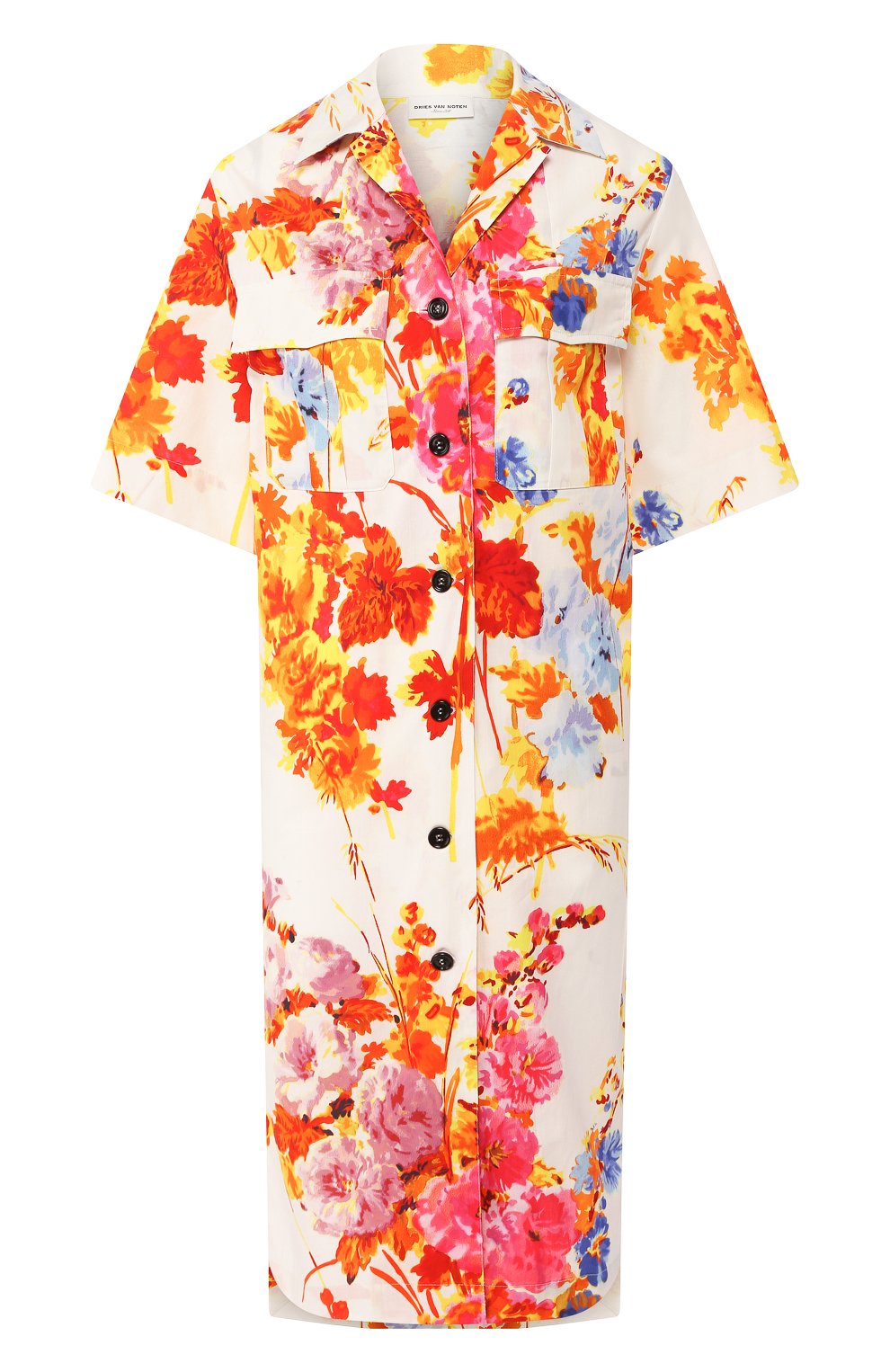 Хлопковое платье DRIES VAN NOTEN, арт. 201-11048-9054, фото 1