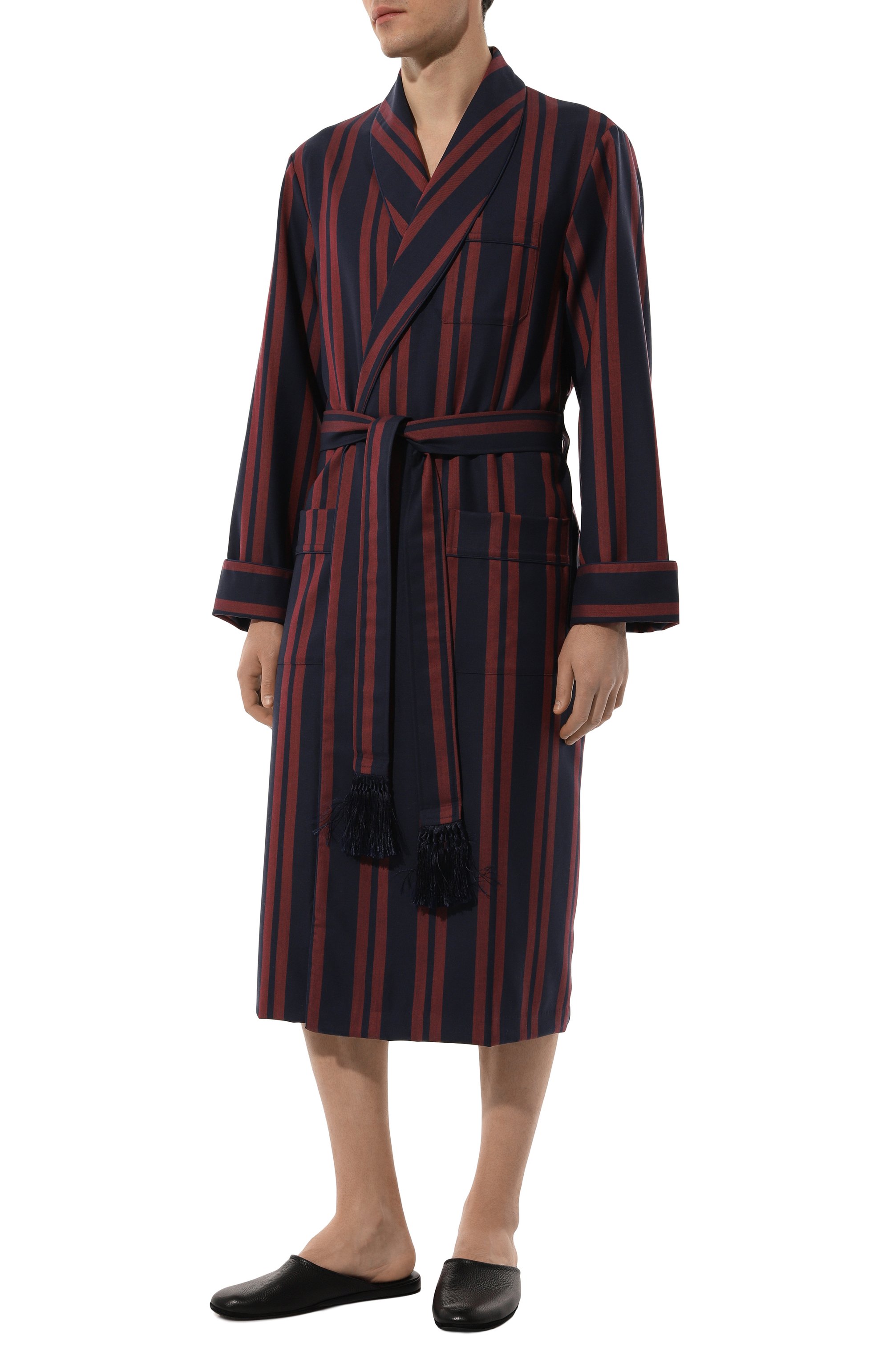 Шерстяной халат DEREK ROSE, арт. 5515/Y0RK042, фото 3