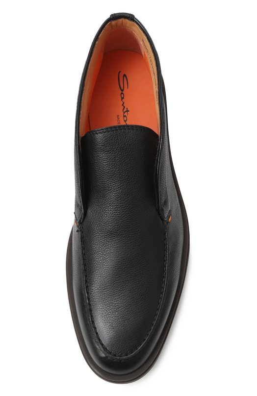 Кожаные ботинки Detroit Santoni MGDG17823SM0GWLM Чёрный  MGDG17823SM0GWLM Фото 6