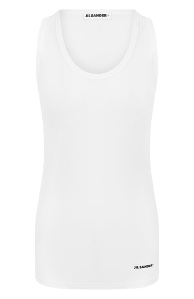 Женская хлопковая майка JIL SANDER, арт. J40NL0114/J45031