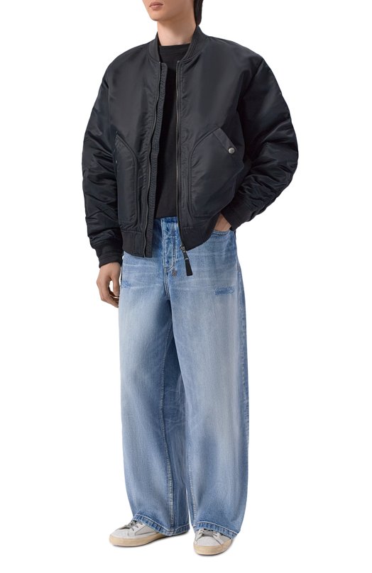 Хлопковая футболка Comme des Fuckdown CFABM01968 Чёрный  CFABM01968 Фото 2