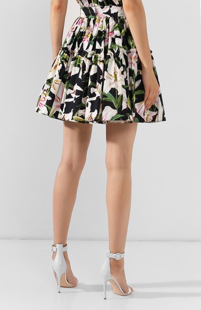 Хлопковая юбка DOLCE & GABBANA, арт. F4BIXT/HS5E0, фото 4