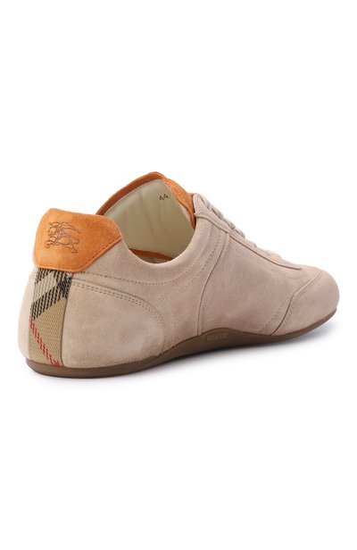 Замшевые кеды knight runner BURBERRY, арт. 8127477, фото 4