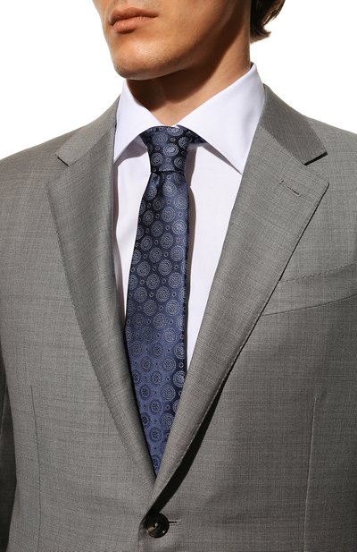 Шелковый галстук CANALI, арт. 18/HJ03581, фото 2