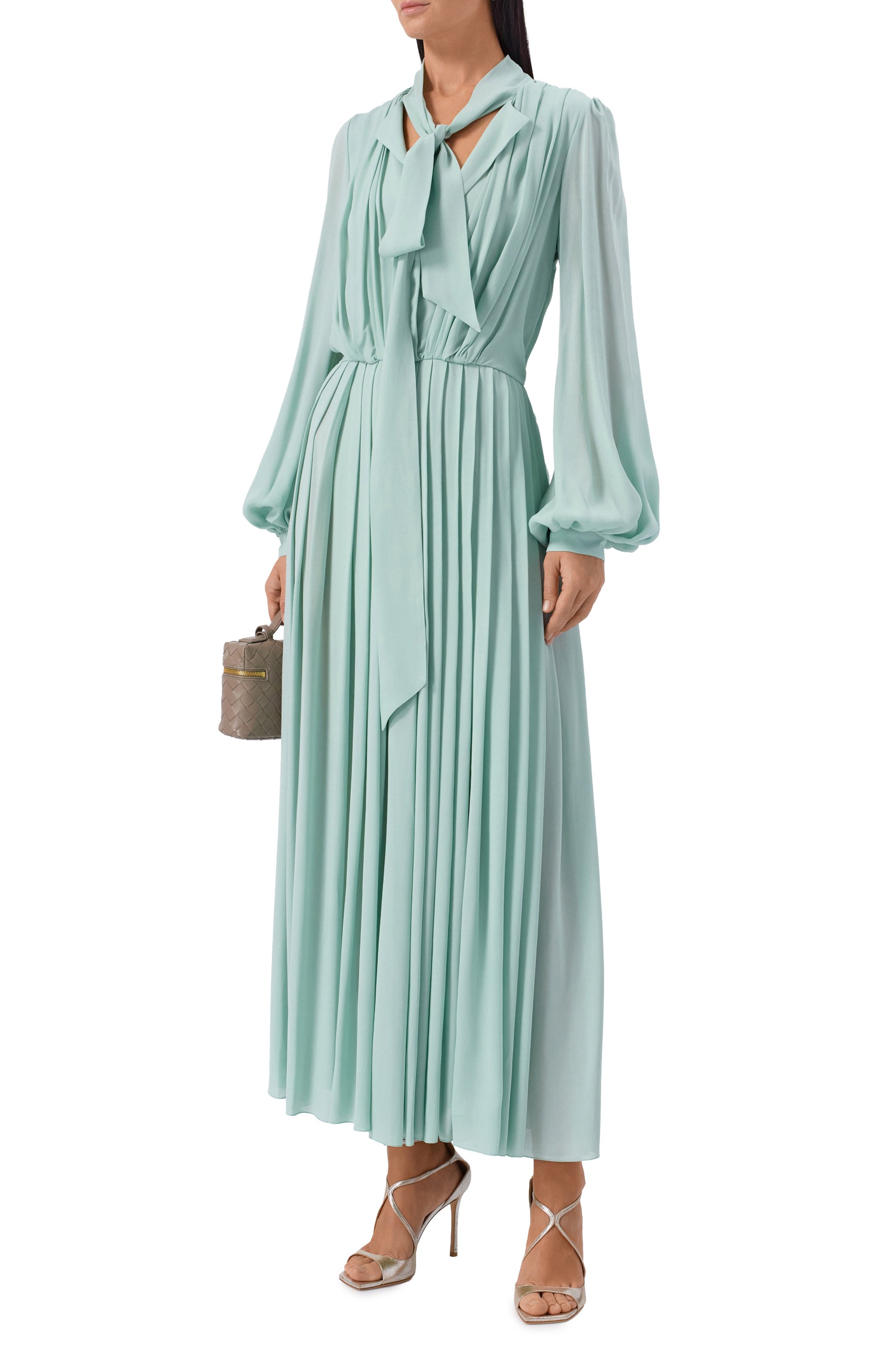 Платье из вискозы GIAMBATTISTA VALLI, арт. 25FWSVTE5C25/79SAB, фото 2