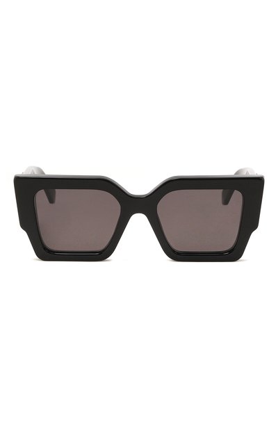Солнцезащитные очки OFF-WHITE черного цвета по цене 33750 руб., арт. 0ERI128/1007, фото 4 Солнцезащитные очки OFF-WHITE, арт. 0ERI128/1007, фото 4