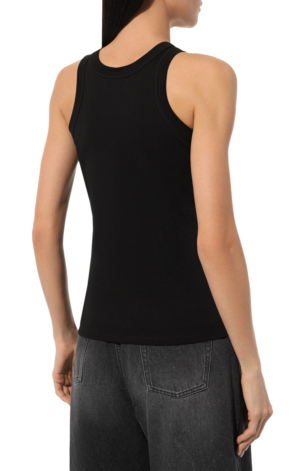 Хлопковая майка LOULOU DE SAISON, арт. P0S0, фото 4