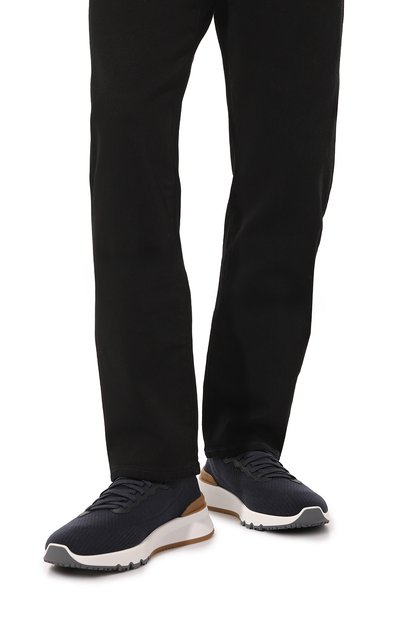 Текстильные кроссовки BRUNELLO CUCINELLI, арт. MZUWLB2179, фото 3