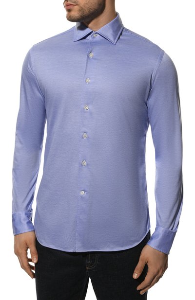 Хлопковая сорочка ALESSANDRO GHERARDI, арт. JERSEY/6885, фото 3