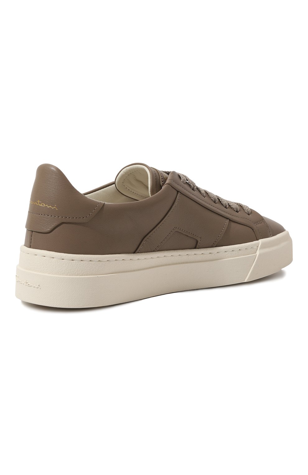 Кожаные кеды SANTONI, арт. WBGT61070PNNGSR0, фото 5