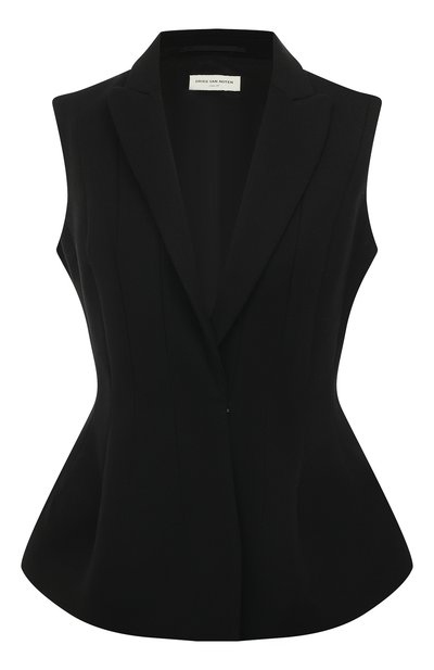 Женский хлопковый жилет DRIES VAN NOTEN, арт. 231-010422-6214