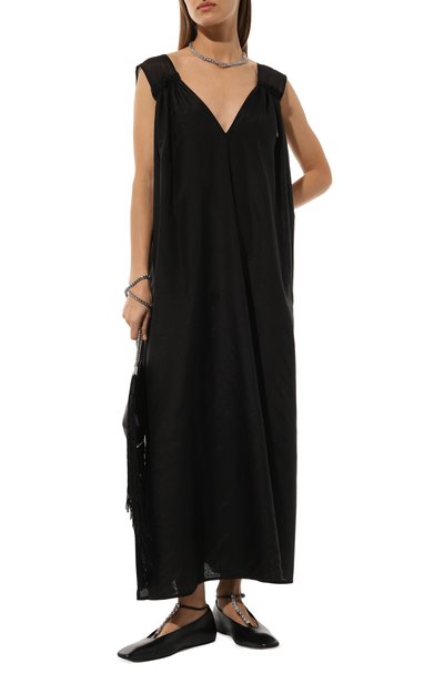 Платье из хлопка и шелка LILA EUGENIE, арт. 2511, фото 2