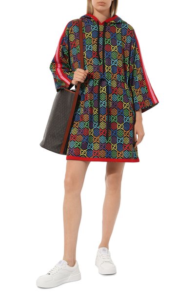 Платье GUCCI разноцветного цвета по цене 201600 руб., арт. 609949 XJB89, фото 2 Платье GUCCI, арт. 609949 XJB89, фото 2
