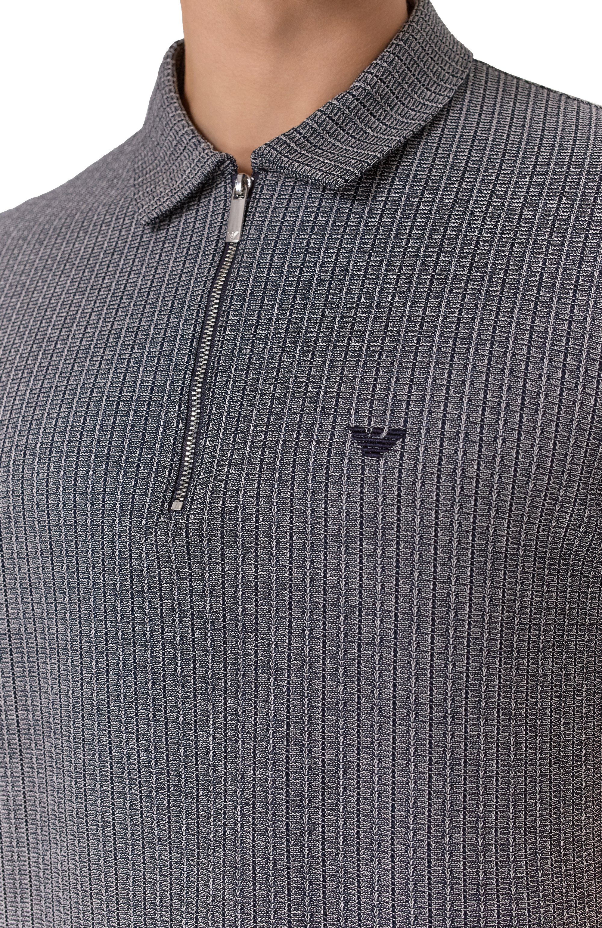 Хлопковое поло EMPORIO ARMANI, арт. EM001905/AF15552, фото 5